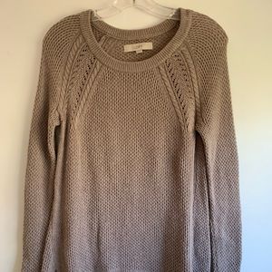 Loft Taupe Sweater